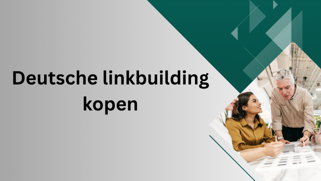 Deutsche linkbuilding kopen