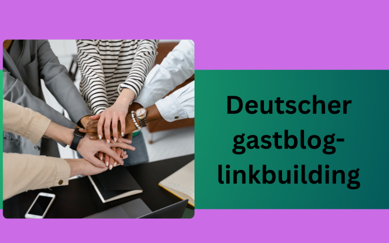 Deutscher gastblog-linkbuilding