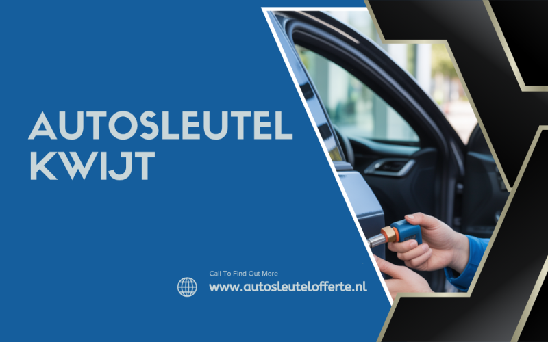 Autosleutel kwijt? Zo pakt u de situatie slim en zonder onnodige stress aan